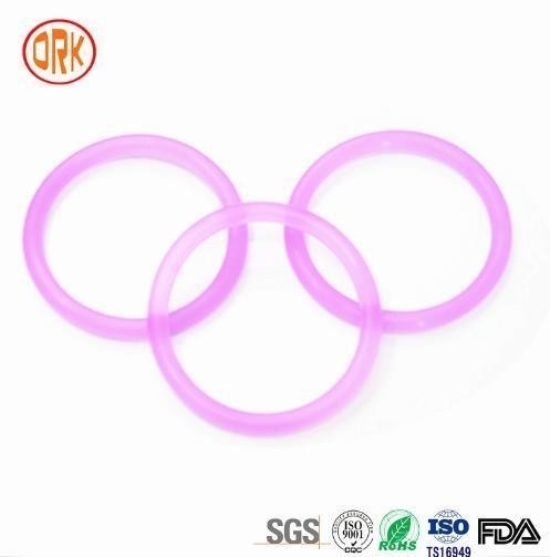 Personnalisation Pourpre translucide en caoutchouc de silicone O-Ring Seal