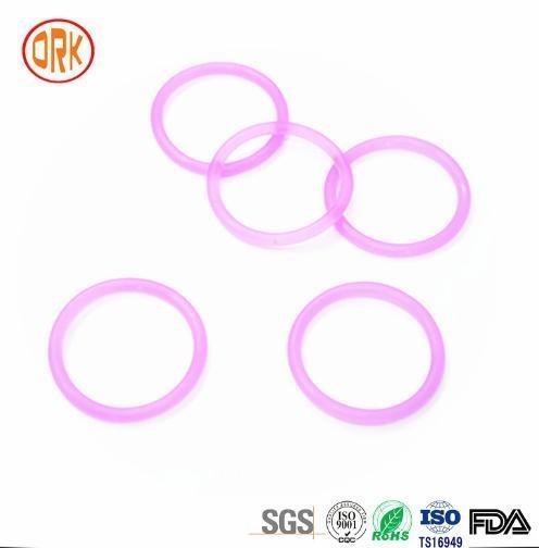 Personnalisation Pourpre translucide en caoutchouc de silicone O-Ring Seal