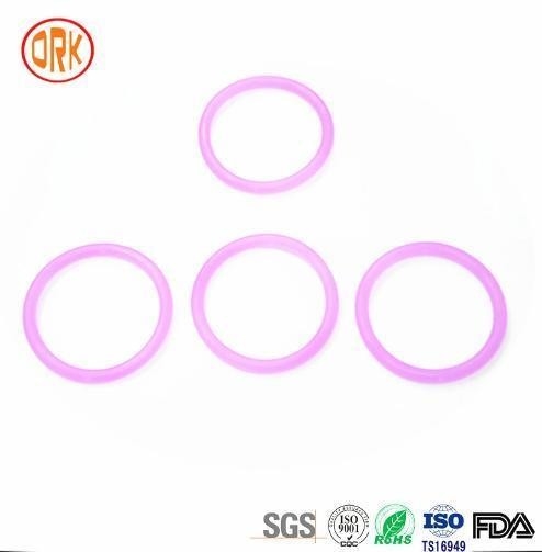 Personnalisation Pourpre translucide en caoutchouc de silicone O-Ring Seal