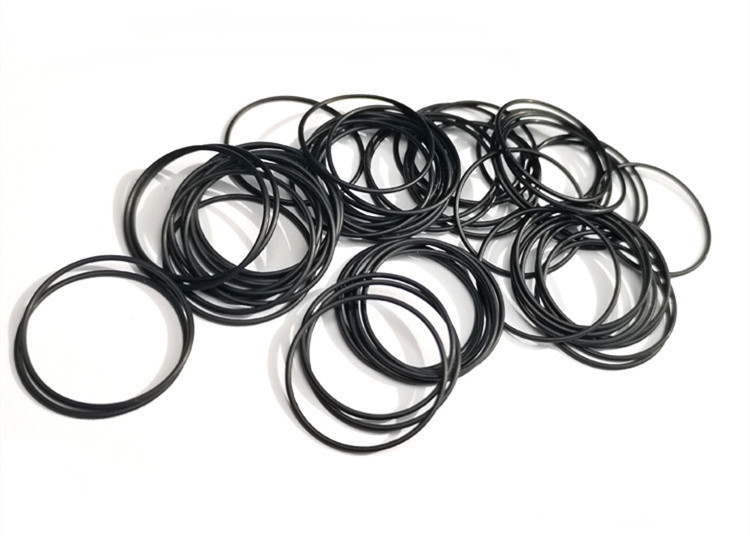 Rings en caoutchouc de silicone noir/vert à cinq bords pour les applications en contact avec les aliments