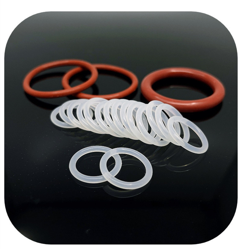 NBR HNBR FKM EPDM CR Sceaux en silicone PU à anneaux O pour des applications personnalisées de qualité alimentaire