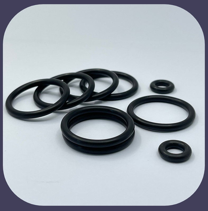 NBR HNBR FKM EPDM CR Sceaux en silicone PU à anneaux O pour des applications personnalisées de qualité alimentaire