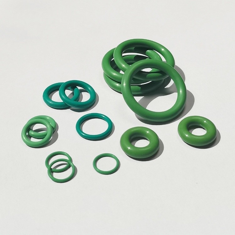 O-Ring en caoutchouc fluorure vert résistant à la température pour joints automobiles
