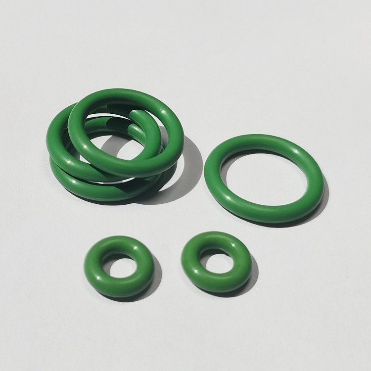O-Ring en caoutchouc fluorure vert résistant à la température pour joints automobiles