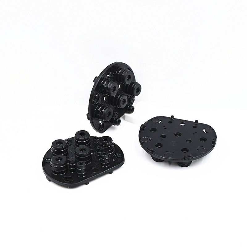 Séries en silicone de forme spéciale pour le système de durcissement de l'absorption des chocs Soufre et peroxyde