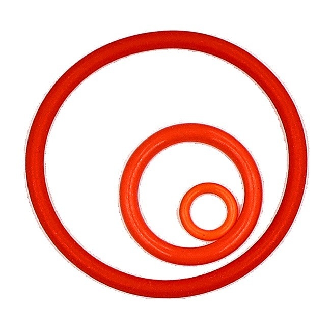 FMK Seals' PTFE FEP encapsulé O-Rings en silicium parfait pour la dureté de la plage 20-90 Shore A