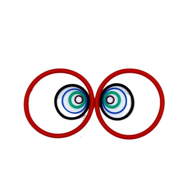 FMK Seals' PTFE FEP encapsulé O-Rings en silicium parfait pour la dureté de la plage 20-90 Shore A