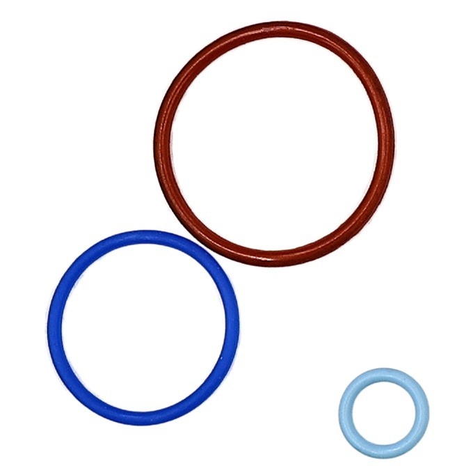FMK Seals' PTFE FEP encapsulé O-Rings en silicium parfait pour la dureté de la plage 20-90 Shore A