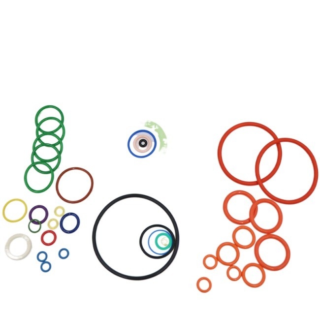 Rings O en caoutchouc de silicone de qualité alimentaire pour joints à joints plats Acceptable OEM/ODM
