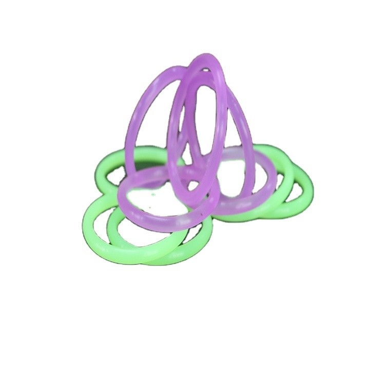 Inspection complète de toutes sortes d'anneaux en caoutchouc silicone de n'importe quelle couleur pour le scellement