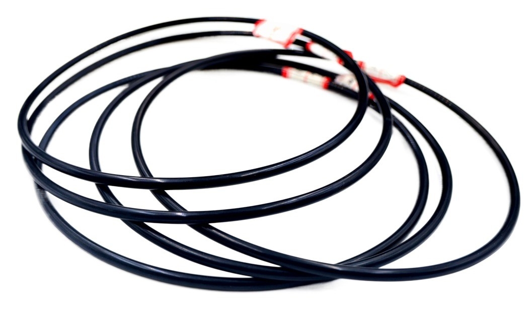 30-90 Shore A EPDM/NBR/FKM/Silicone couleur grosse étagère fluoro pour compresseur d'air