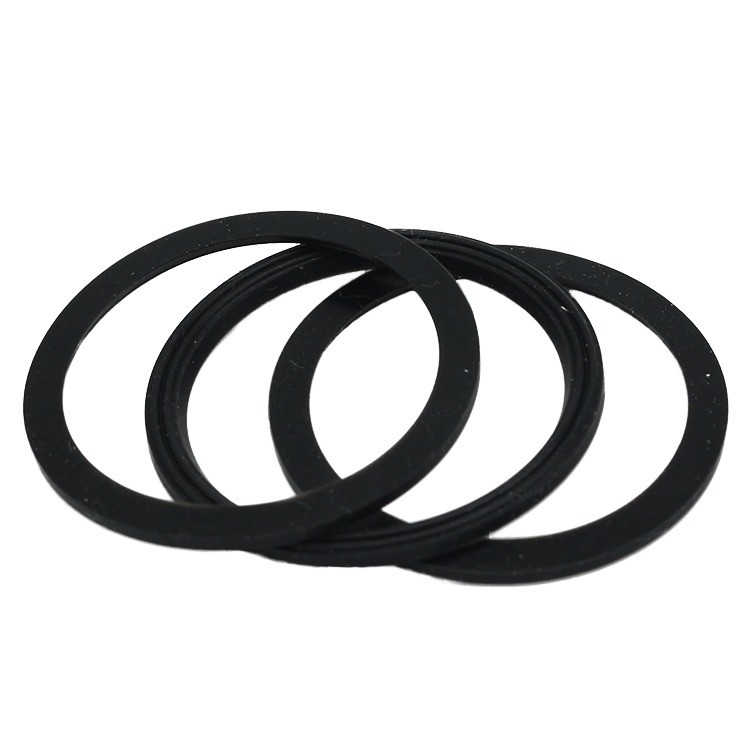 OEM/ODM EPDM en caoutchouc FKM SBR NR Ronde Plain Thin Flat Seal Gasket Washer avec inspection complète CE