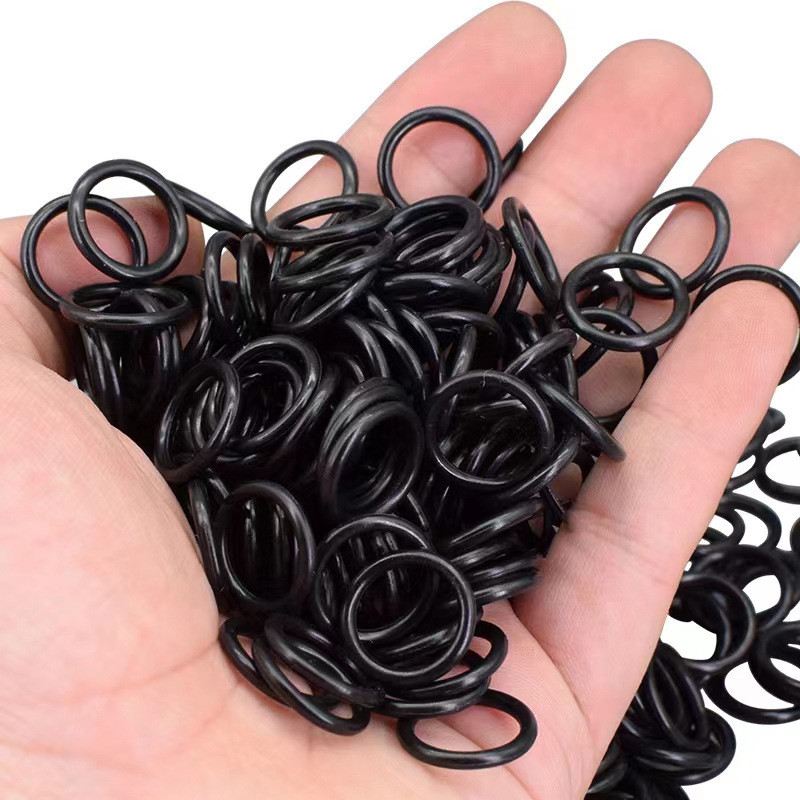 Rings de caoutchouc O personnalisés NBR EPDM Silicone FKM VMQ pour les besoins d'étanchéité des laveuses plates