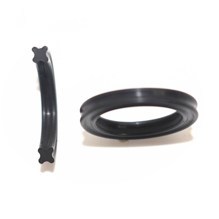 Sceaux hydrauliques à anneau X pour pompe à cylindre résistante à la chaleur personnalisable et matériau en caoutchouc