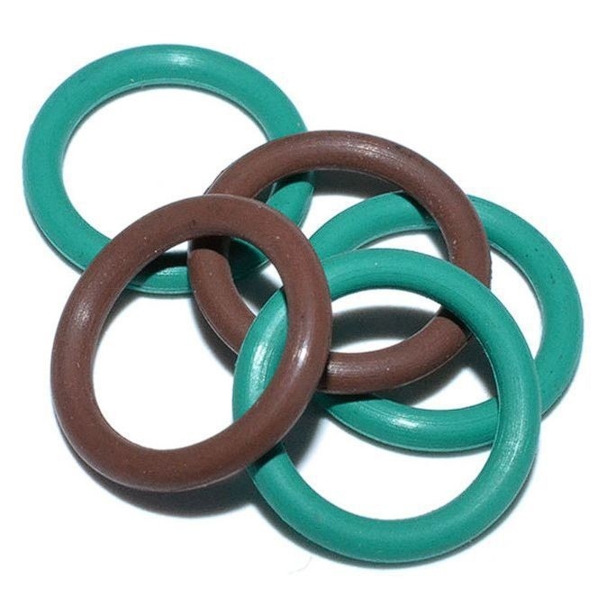 Sceaux à anneau en caoutchouc de silicone de couleur NBR personnalisés pour une fermeture efficace dans le matériau FKM
