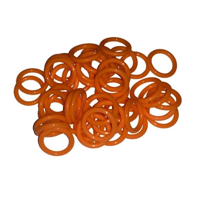 Étiquettes NBR/FKM/EPDM personnalisables pour étiquettes O-Ring rondes