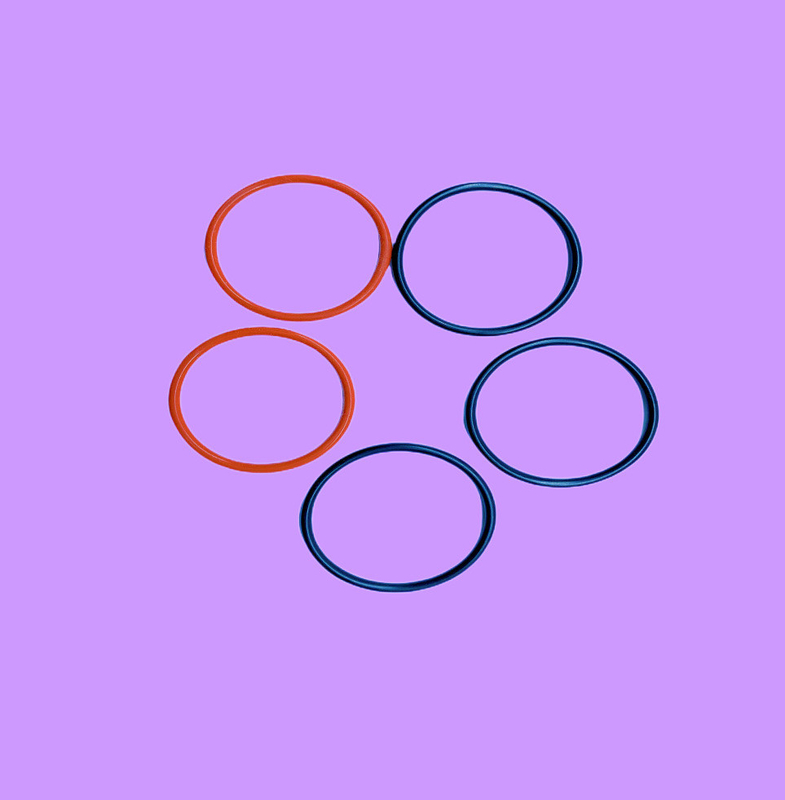 Sceaux à anneaux O de couleur ORK FKM personnalisés pour les applications d'étanchéité du client