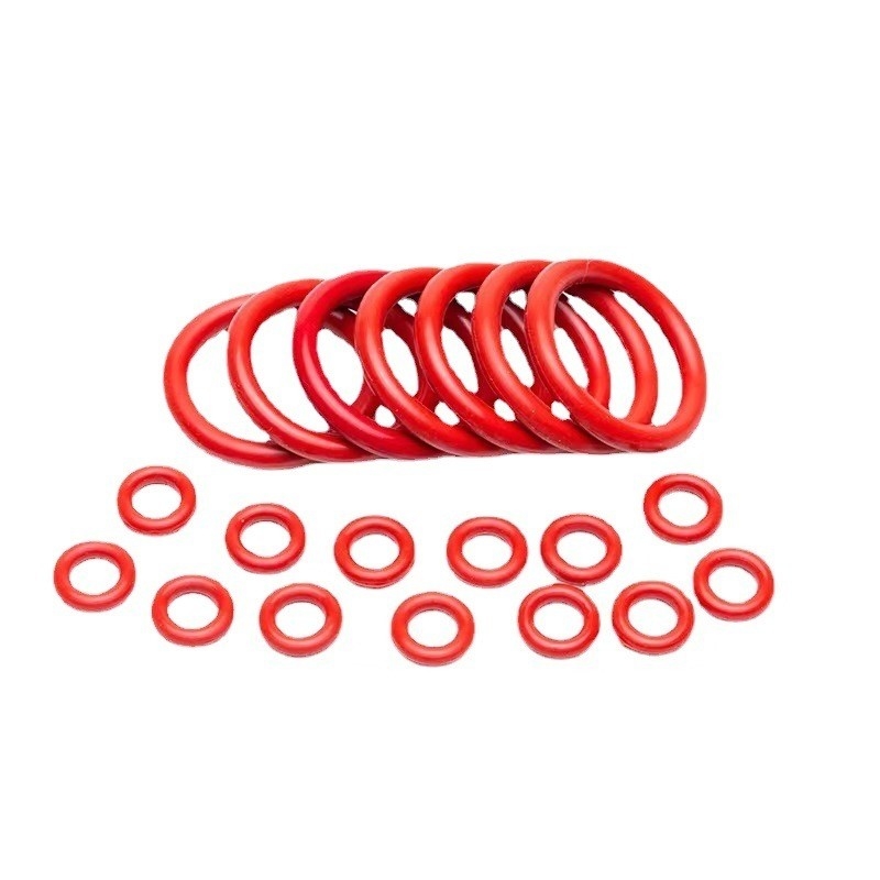 Couleur personnalisée Fep Encapsulé O Rings Sceaux Résistant à l'huile Sceaux en caoutchouc pour l'essence de tuyaux