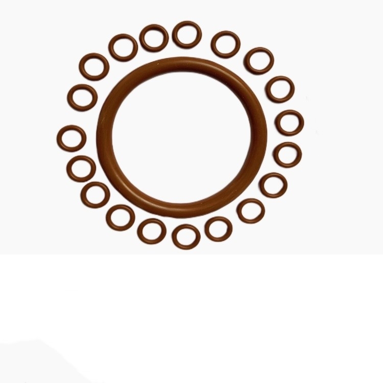 AEM/EPDM/FKM/NBR Résistance à haute température O-ring en silicone transparent pour joint de qualité alimentaire