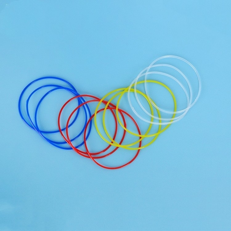 O-Ring en silicone personnalisé certifié REACH en rouge et noir avec joints résistants à la chaleur