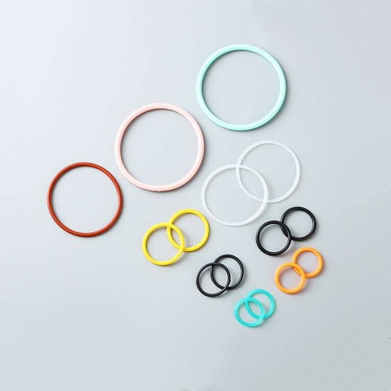 NBR FKM EPDM Sceaux en silicone O-Ring Couleur personnalisée pour un ajustement et un scellement parfaits