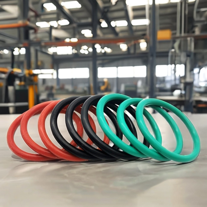 20 ~ 90 Shore personnalisé résistant à la chaleur Nitrile O Rings caoutchouc silicone O Sealant d' anneau