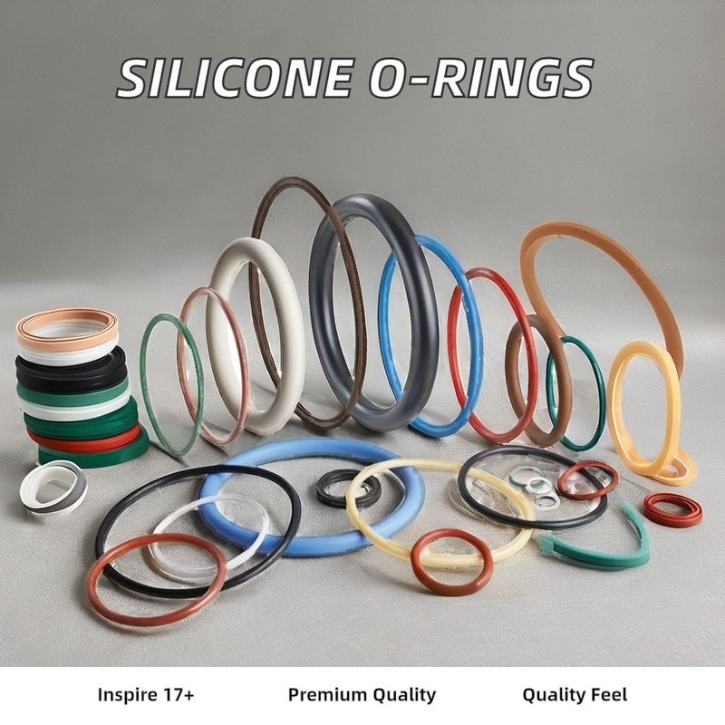 20 ~ 90 Shore personnalisé résistant à la chaleur Nitrile O Rings caoutchouc silicone O Sealant d' anneau