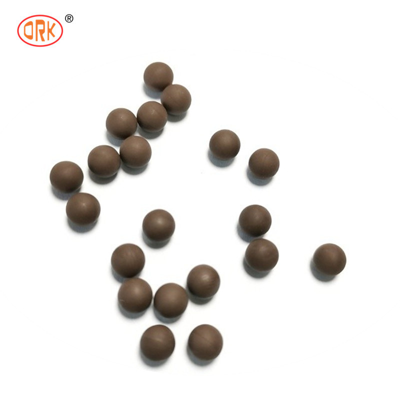 Coupe de précision pour des boules de caoutchouc industriel en néoprène NBR/EPDM/silicone/FKM non standard