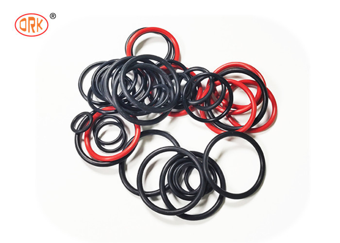 Rouge Noir Couleur personnalisée EPDM Types de caoutchouc O-Ring Matériel joints pour les applications à haute pression