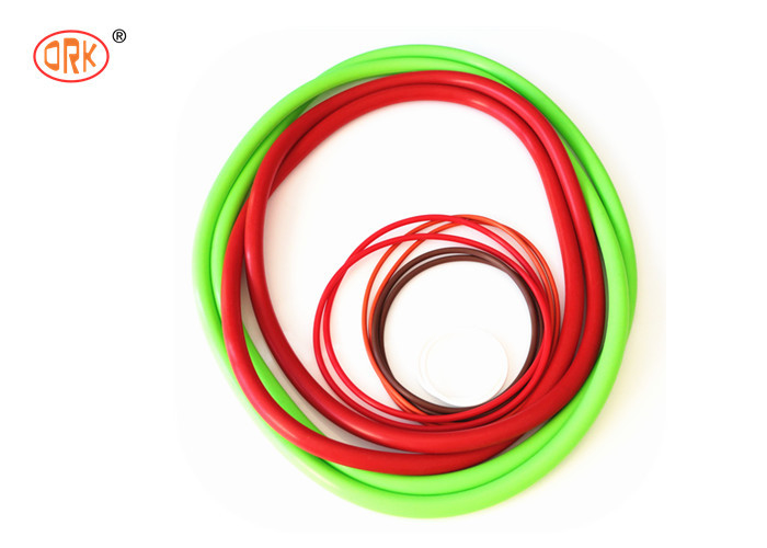 Rouge Noir Couleur personnalisée EPDM Types de caoutchouc O-Ring Matériel joints pour les applications à haute pression