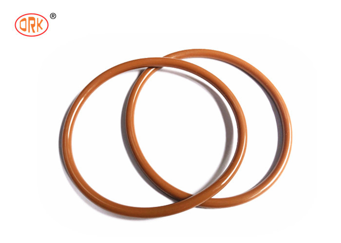 Sceaux à anneaux O standard en silicone orange résistant aux températures élevées pour équipements médicaux