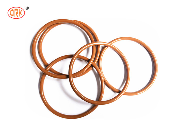 Sceaux à anneaux O standard en silicone orange résistant aux températures élevées pour équipements médicaux