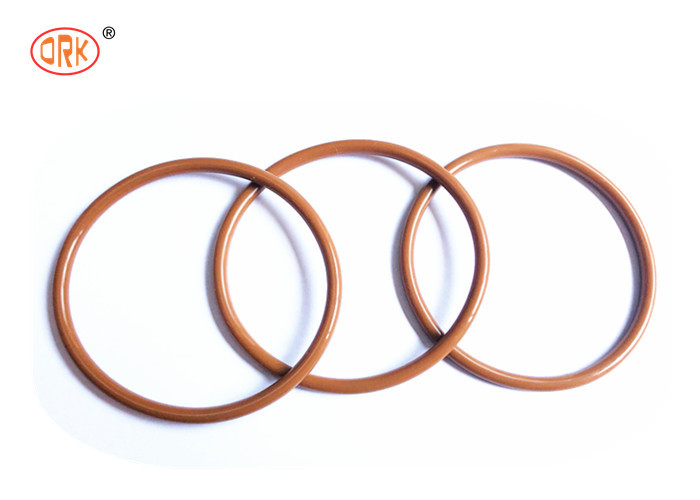 Sceaux à anneaux O standard en silicone orange résistant aux températures élevées pour équipements médicaux