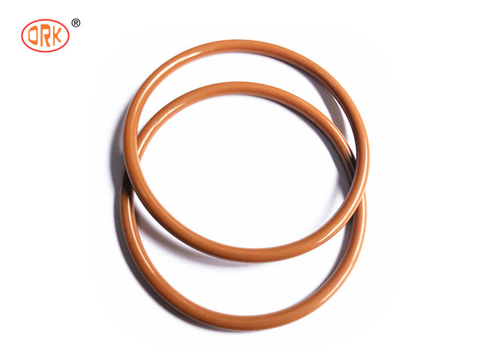Sceaux à anneaux O standard en silicone orange résistant aux températures élevées pour équipements médicaux