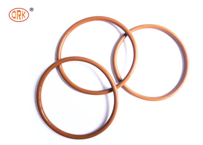 Sceaux à anneaux O standard en silicone orange résistant aux températures élevées pour équipements médicaux