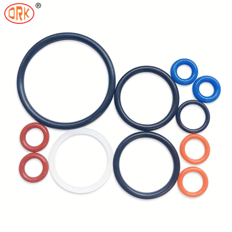 Résistant à la Rohs étanche à la matière plastique en caoutchouc en silicone coloré O-Ring