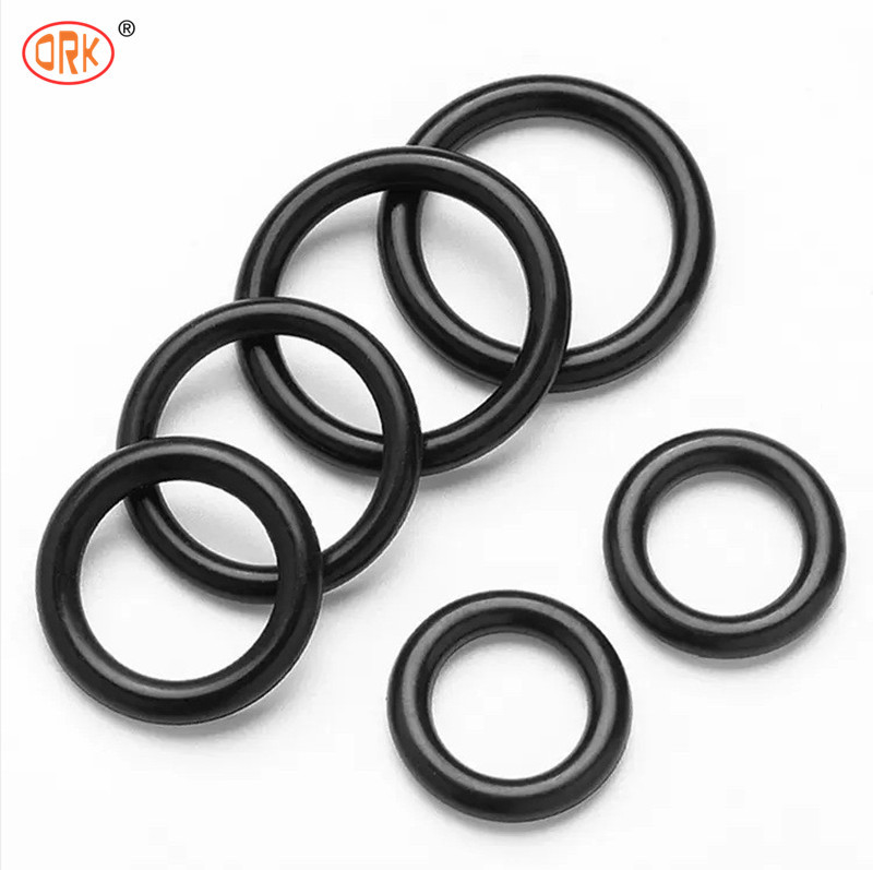 Tailles métriques Sceau NBR 70 Shore A O Ring Semi-conducteur Noir Epdm O Sceau d'anneau