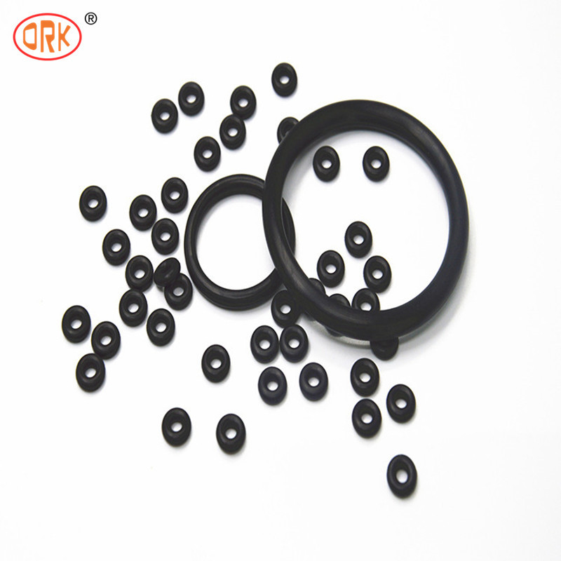 Tailles métriques Sceau NBR 70 Shore A O Ring Semi-conducteur Noir Epdm O Sceau d'anneau
