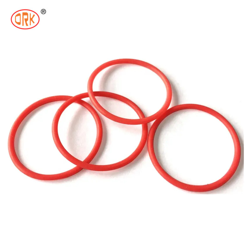 Élastomère rouge O Ring EPDM FKM NBR 70 Shore caoutchouc O Ring Silicone joints élevés Taille personnalisée