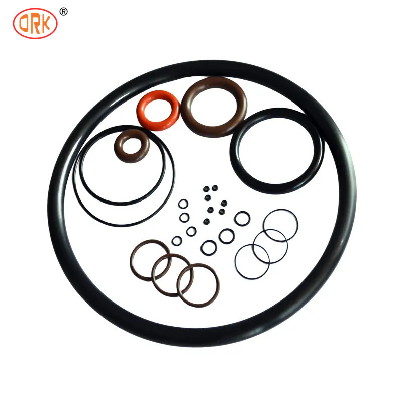 NBR 90 Shore AEM Pump Seal O Ring Couleur personnalisée EPDM FKM Élastomère