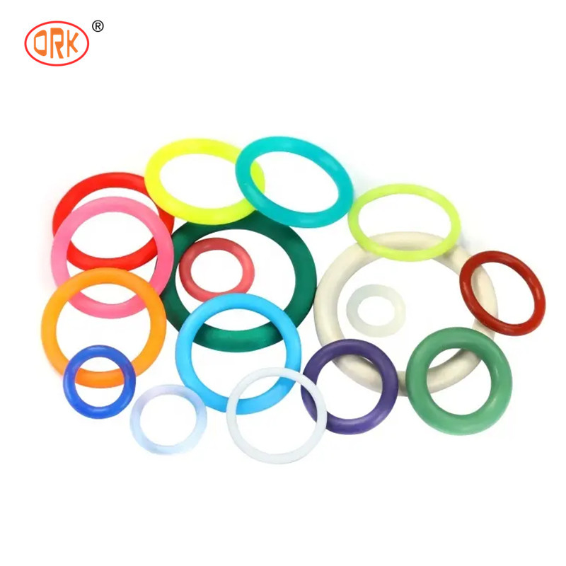 Sceaux électriques isolants en élastomère de silicone Sceaux à anneaux O de silicone de couleur