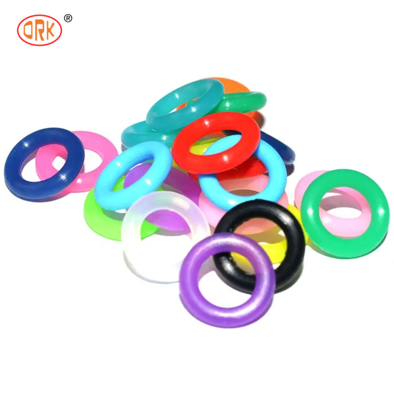 Sceaux électriques isolants en élastomère de silicone Sceaux à anneaux O de silicone de couleur