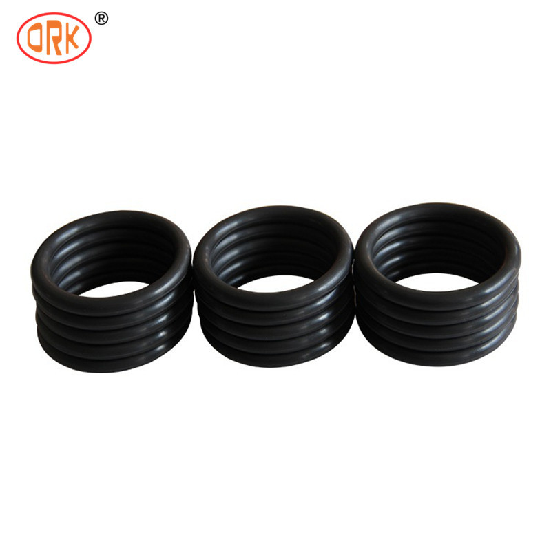Sceau bleu Matériau élastomère de silicone joints plats à double anneau O Sceau résistant à l'huile REACH ROHS